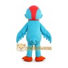 Blue and Red Bird Mascot Costume Blue and Red Bird Mascot Costume