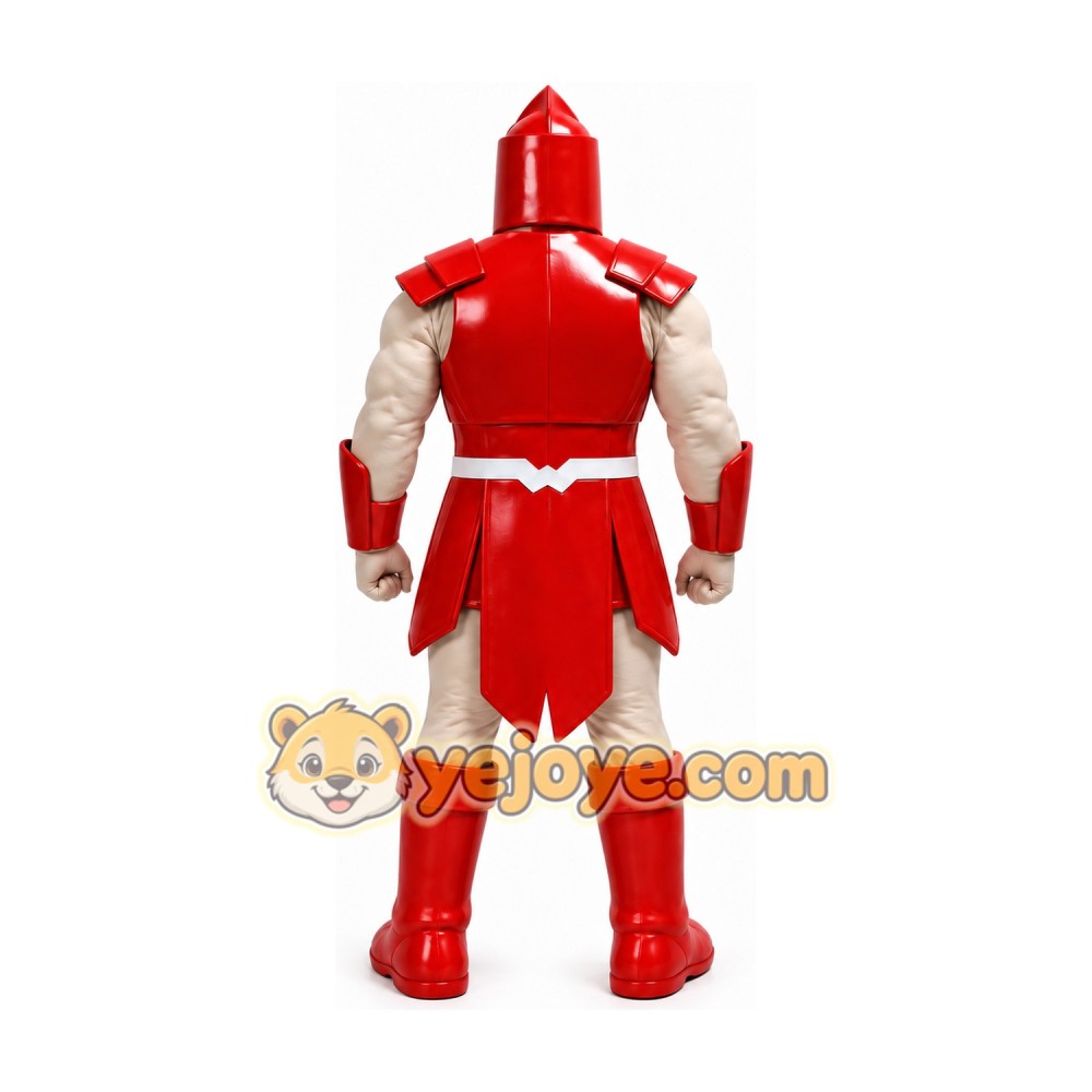 Red Colony Titan Mascot Costume Adult Warrior Knight Costumes Red Colony Titan Mascot Costume Adult Warrior Knight Costumes