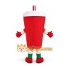 Red Drink Cup Mascot Costume Red Drink Cup Mascot Costume
