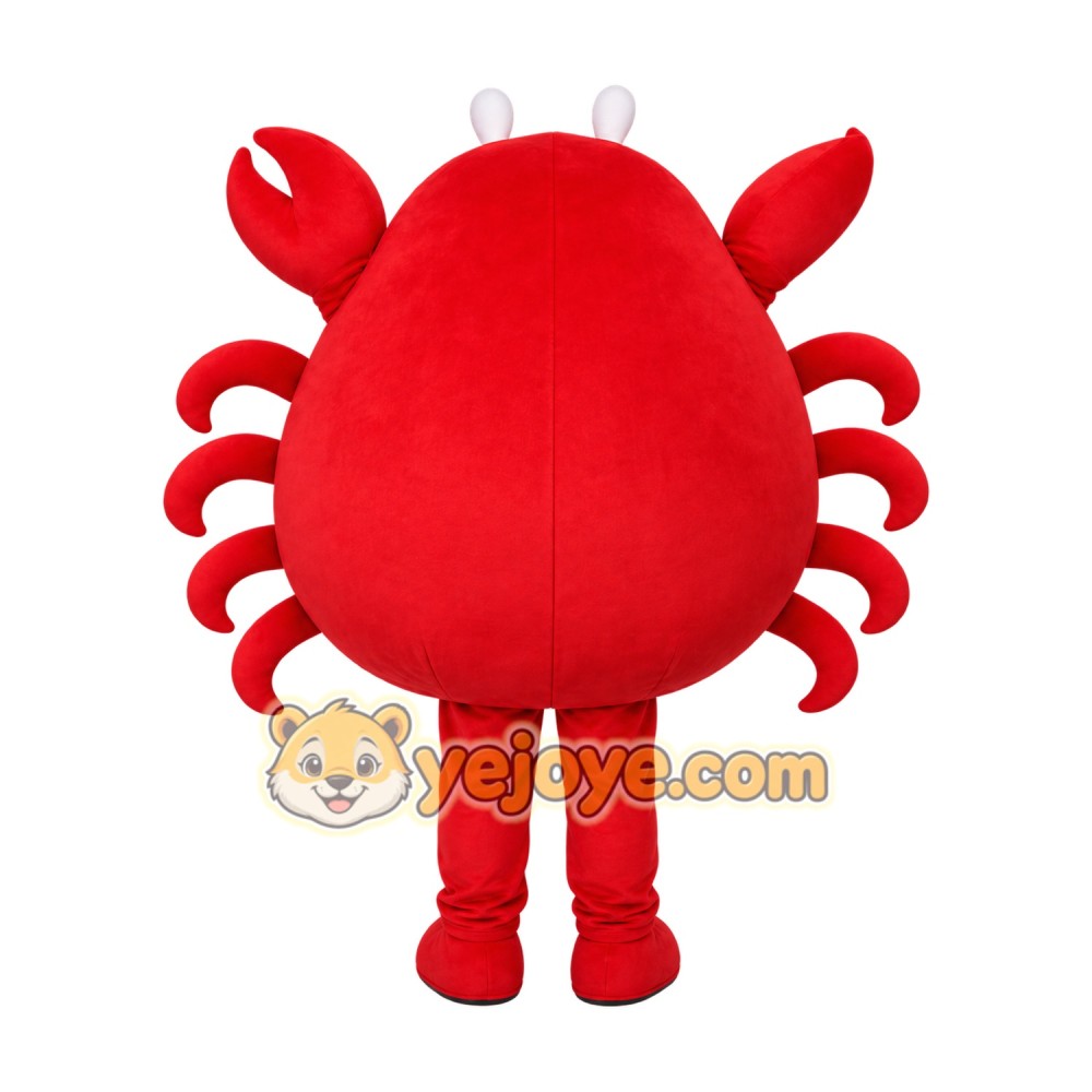 Red Crab Mascot Costume Red Crab Mascot Costume