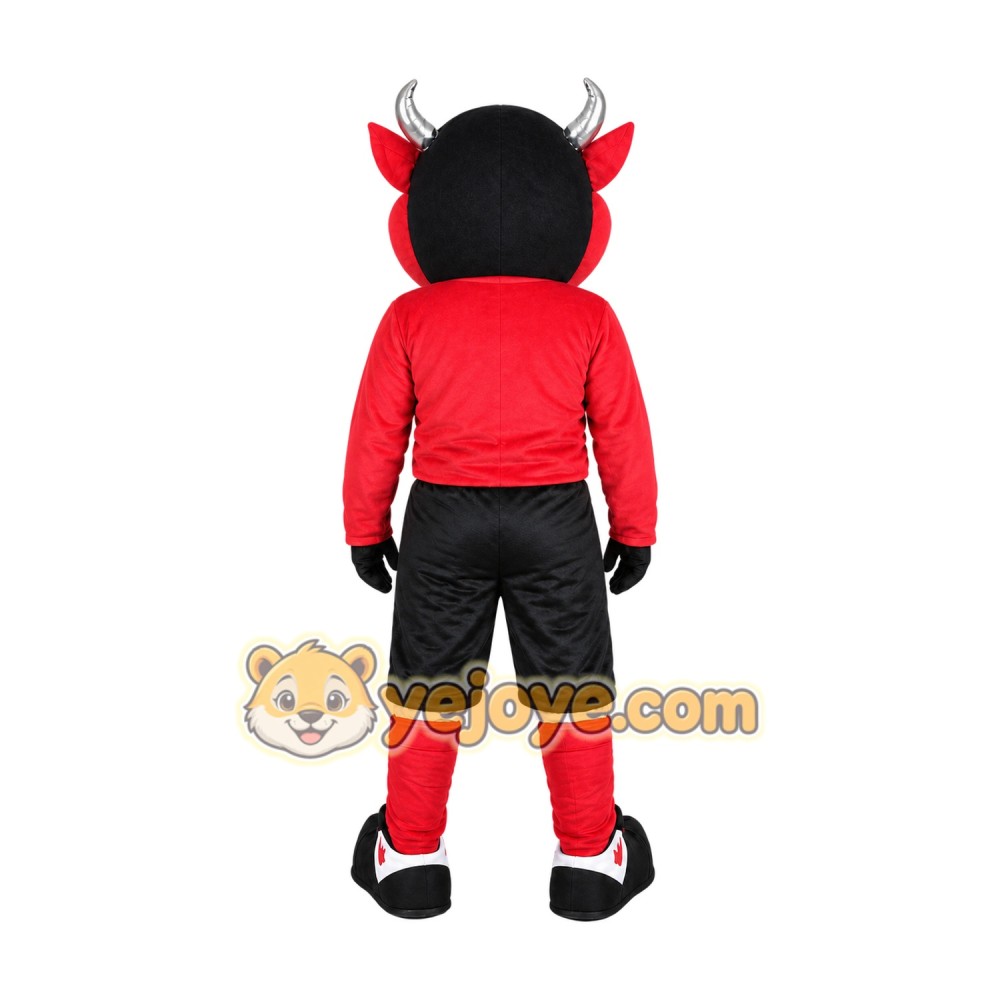 Red Devil Mascot Costume for Adult Red Devil Mascot Costume for Adult