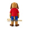 Dog in Red Shirt Mascot Costume Dog in Red Shirt Mascot Costume