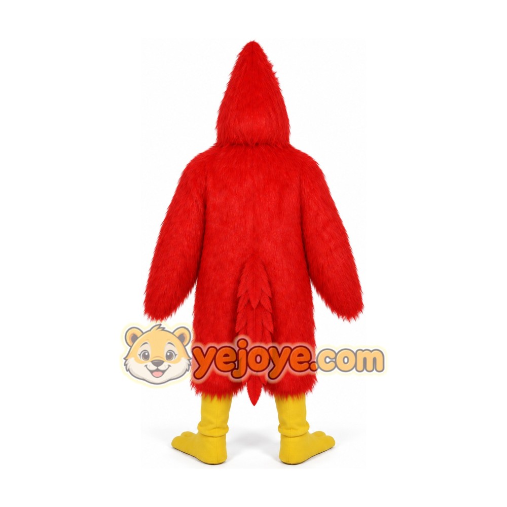 Red Eagle Bird Mascot Costume