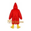 Red Eagle Bird Mascot Costume