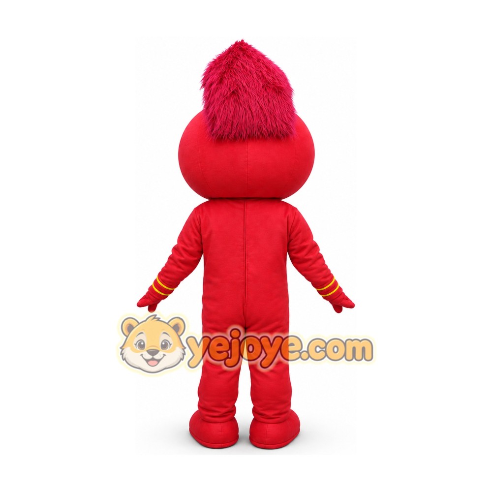 Red Cartoon Character Mascot Costume