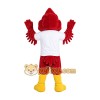 Red Crested Bird Mascot Costume