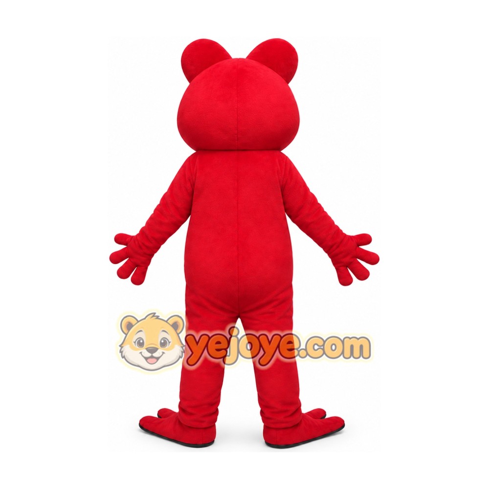 Red Frog Mascot Costume Red Frog Mascot Costume