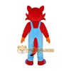 Red Fox Character Mascot Costume Cosplay Outfits