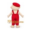 Red Hair Man Mascot Costume Red Hair Man Mascot Costume