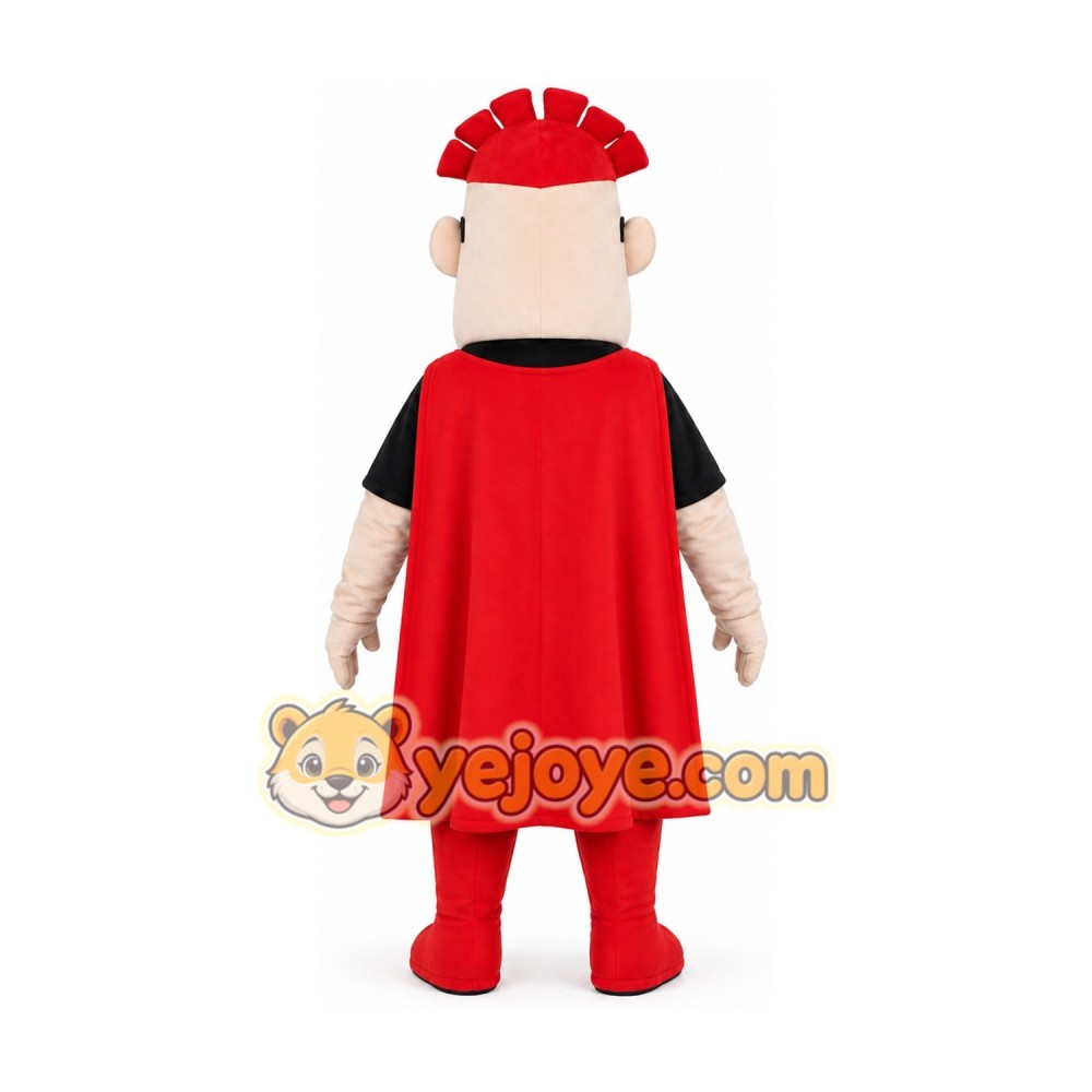 Red Hat Boy Mascot Costume Halloween Cartoon Character Red Hat Boy Mascot Costume Halloween Cartoon Character