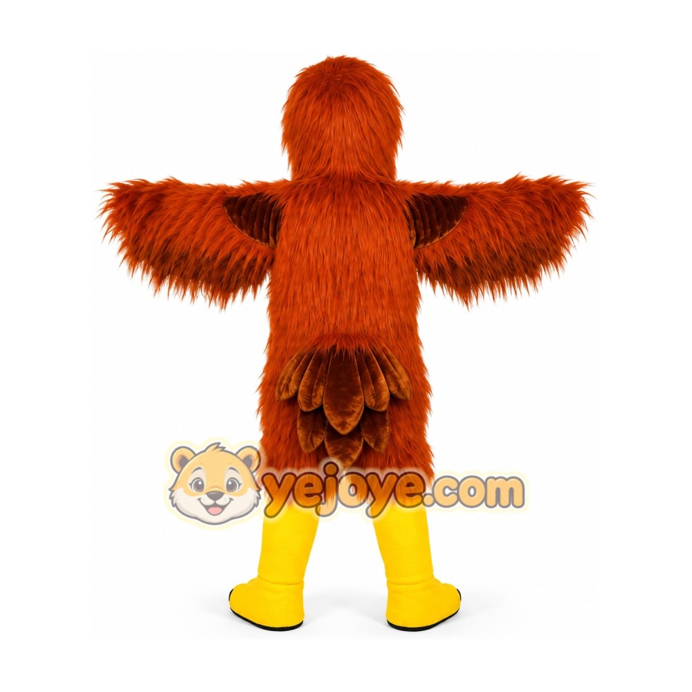 Red Hawk Mascot Costume Cosplay Mascot