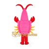 Pink Lobster Mascot Costume