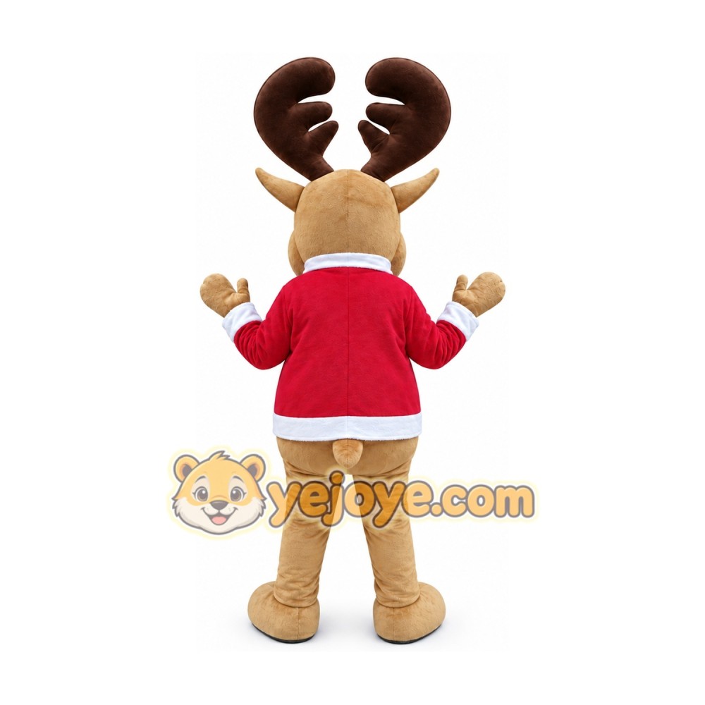 Reindeer Mascot Costume Christmas Reindeer Festival Costume