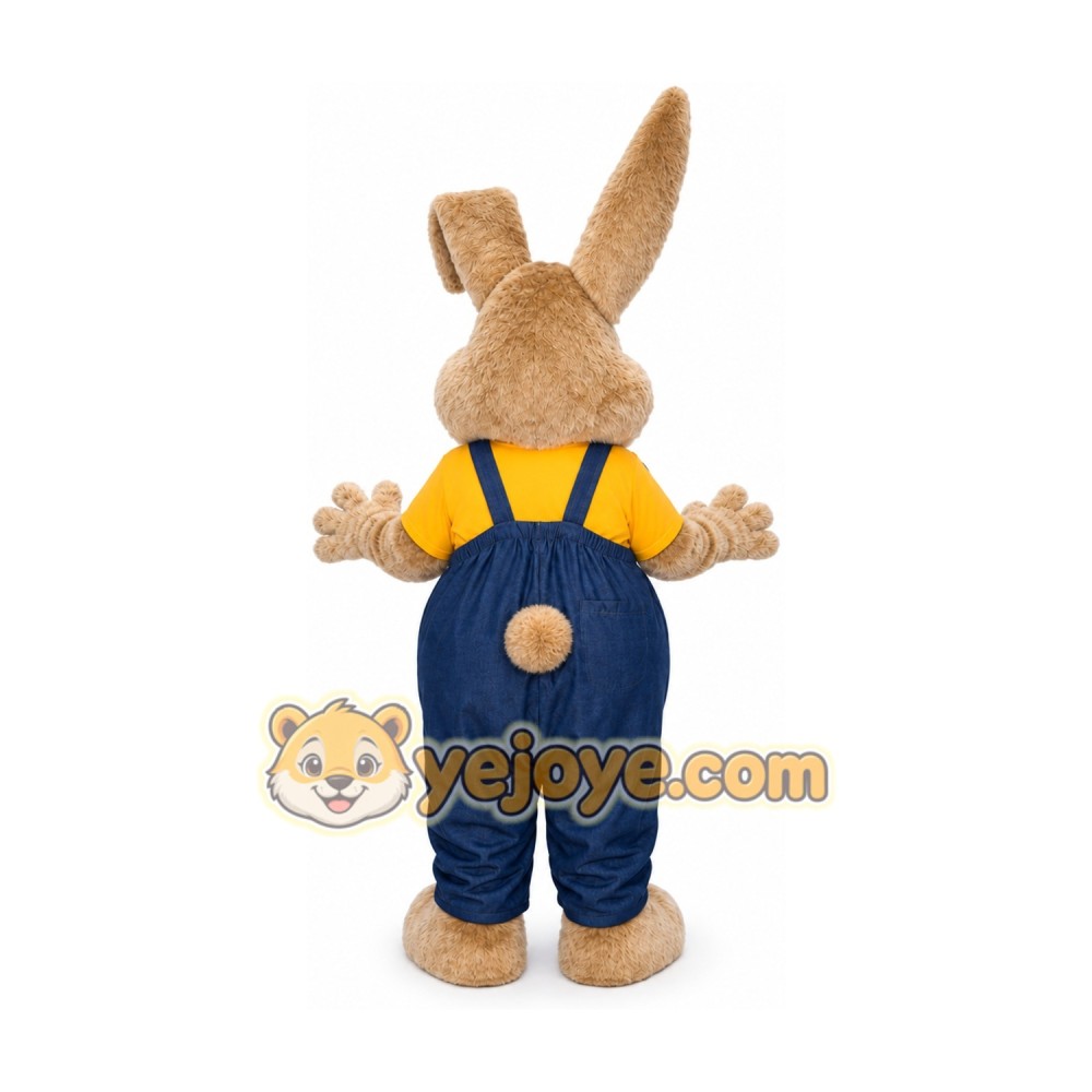 Roscoe Rabbit Mascot Costume Roscoe Rabbit Mascot Costume