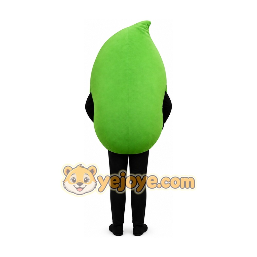 Big Green Lime Mascot Costume Big Green Lime Mascot Costume