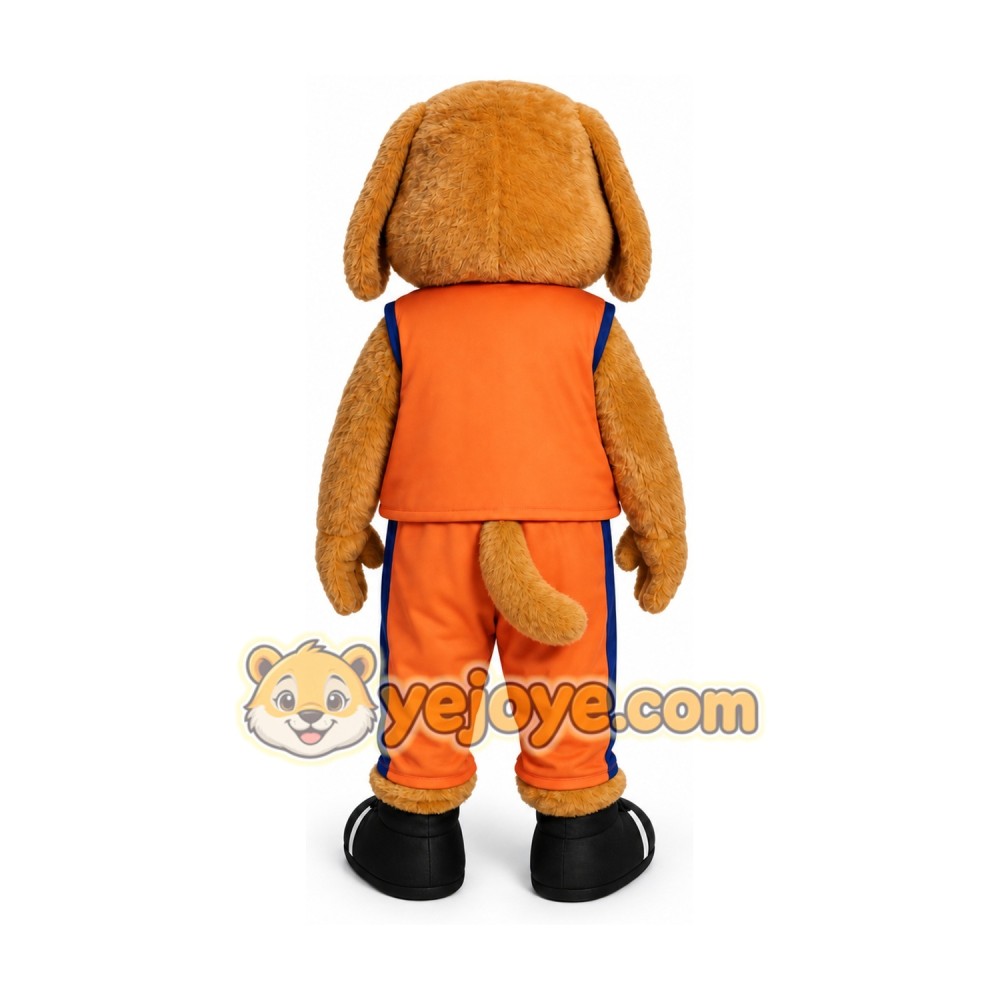 School Brown Dog Mascot Costume School Brown Dog Mascot Costume