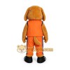 School Brown Dog Mascot Costume School Brown Dog Mascot Costume