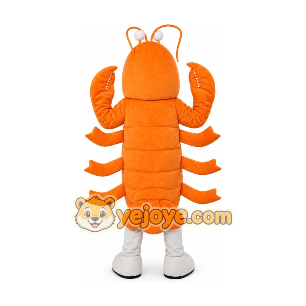 Shrimp Mascot Costume Lobster Craw fish Cartoon Mascot Shrimp Mascot Costume Lobster Craw fish Cartoon Mascot