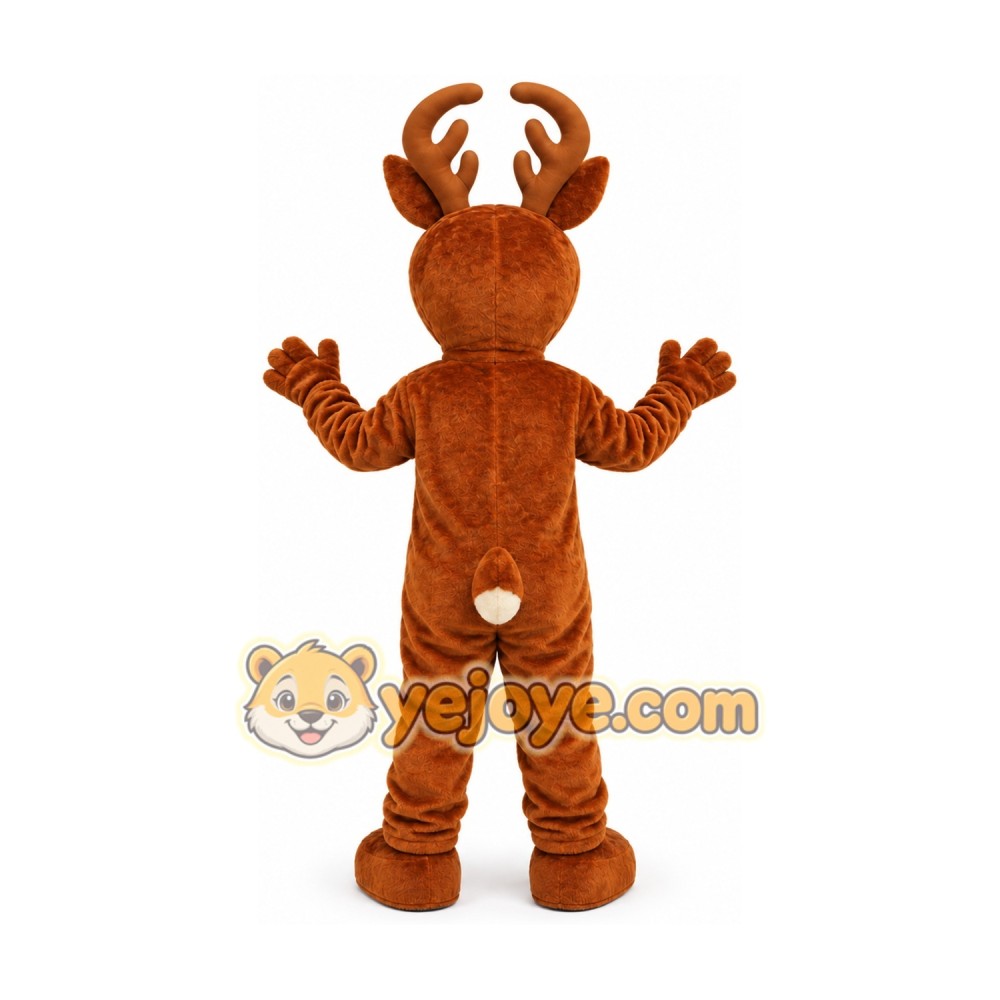 Brown Deer Mascot Costume Brown Deer Mascot Costume