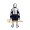 Silver Knight Mascot Costume Silver Knight Mascot Costume