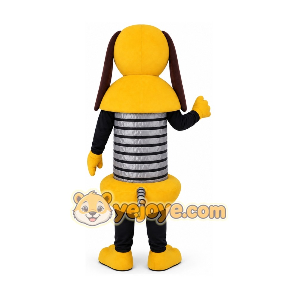 Slider Dog Mascot Costume Slider Dog Mascot Costume