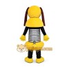 Spring-Bodied Dog Mascot Costume Spring-Bodied Dog Mascot Costume