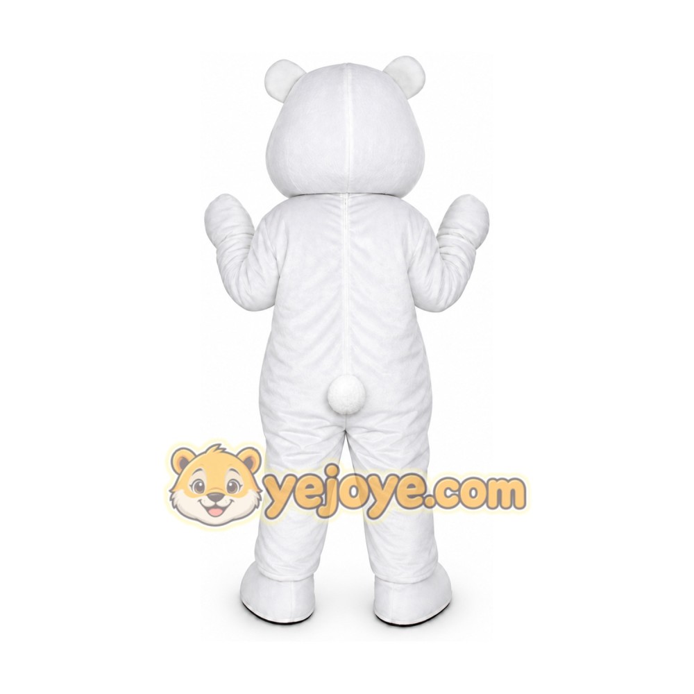 Small White Bears Mascot Costume Small White Bears Mascot Costume