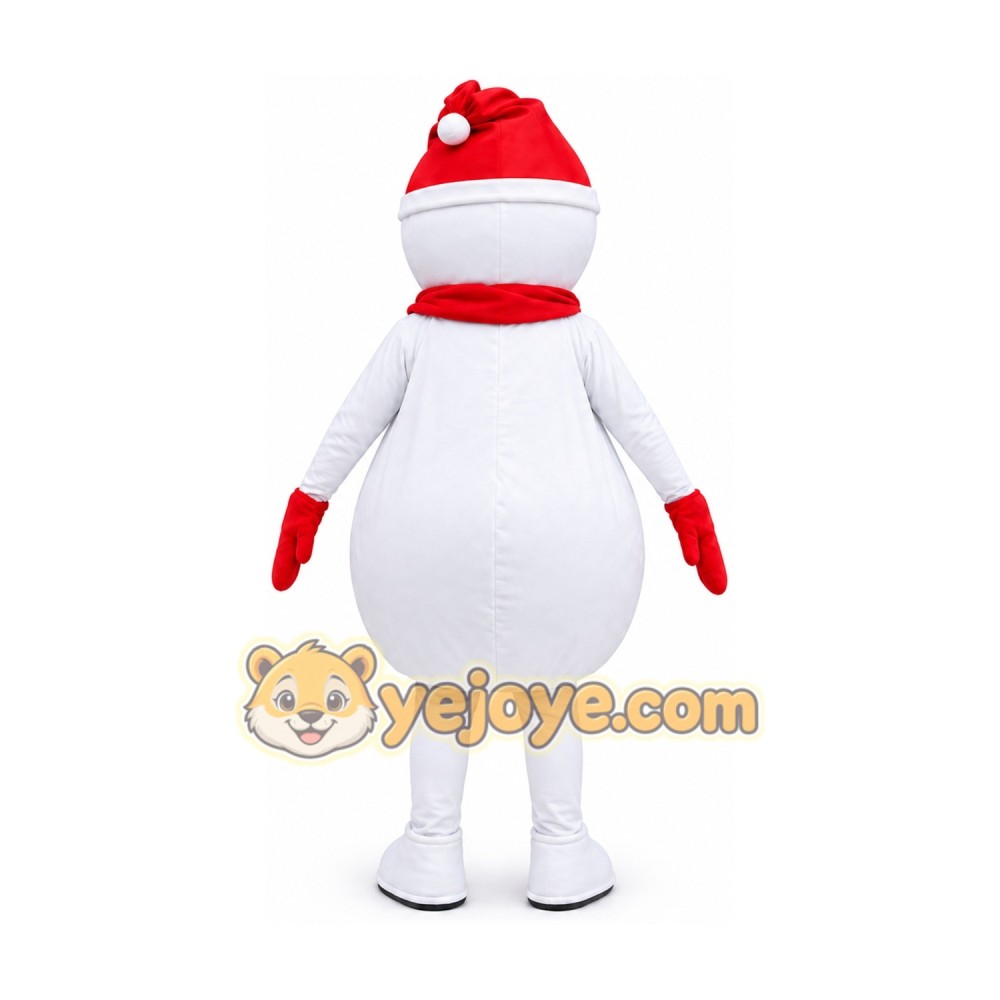 Snow Man Mascot Costume Snow Man Mascot Costume