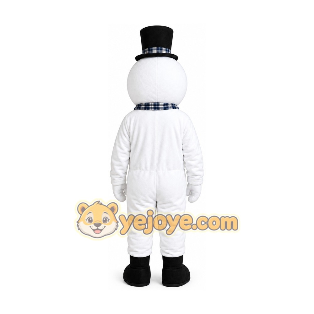 Snow Men Cartoon Mascot Costume