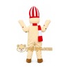 Snowman Cartoon Mascot Costume Adult