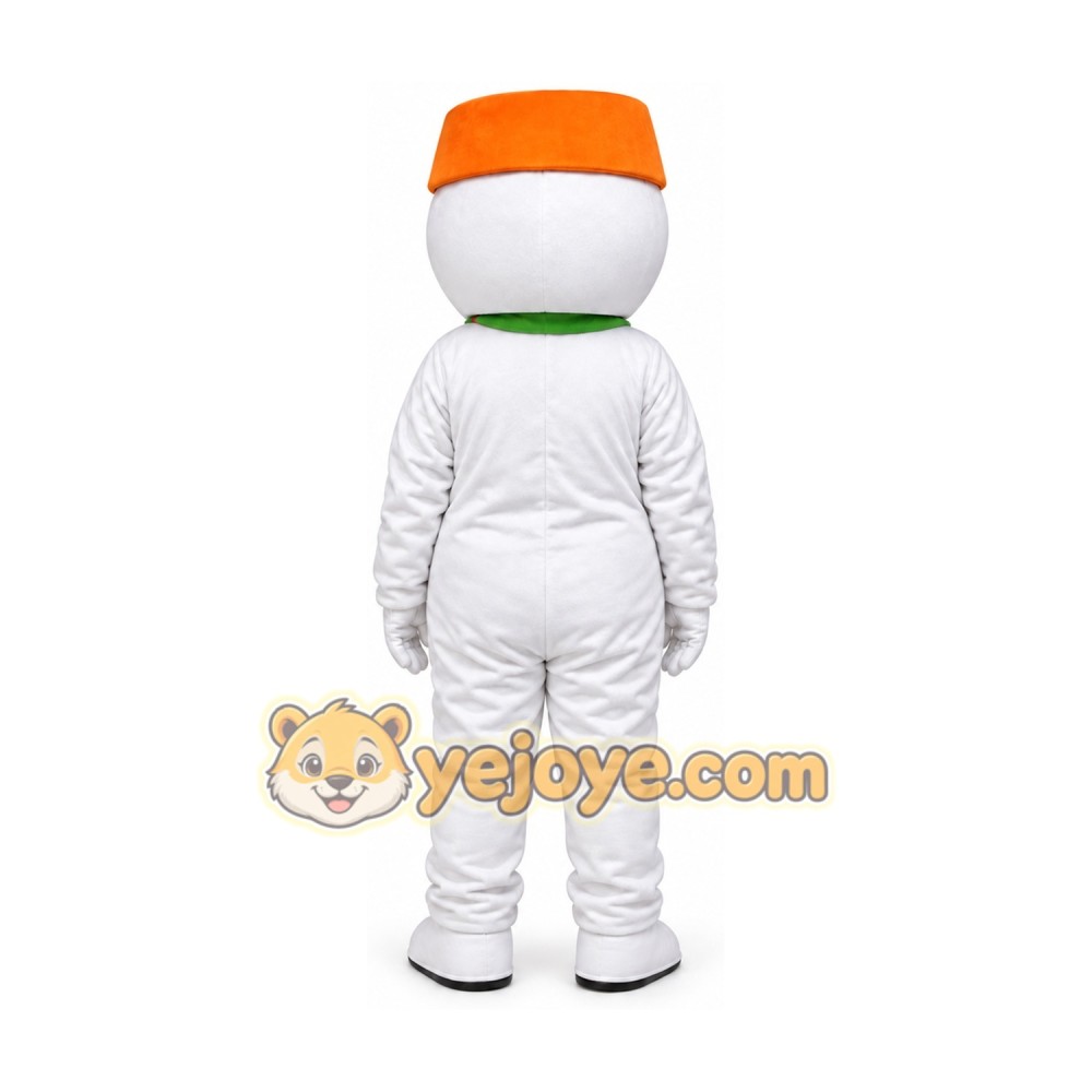 Snowman Mascot Costume Snowman Christmas Costume