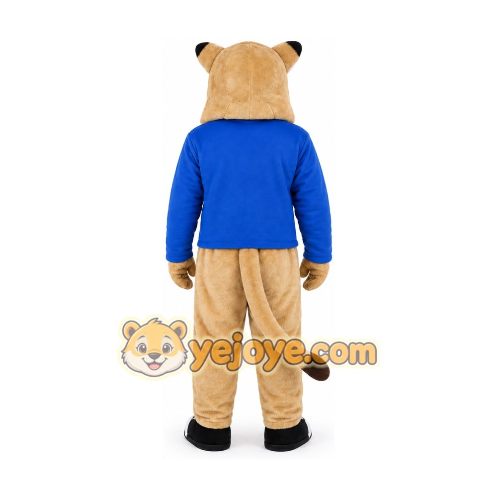 Sport cat Tiger Leopard Mascot Costume Sport cat Tiger Leopard Mascot Costume