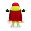 Tennis Ball Superhero Mascot Costume Tennis Ball Superhero Mascot Costume