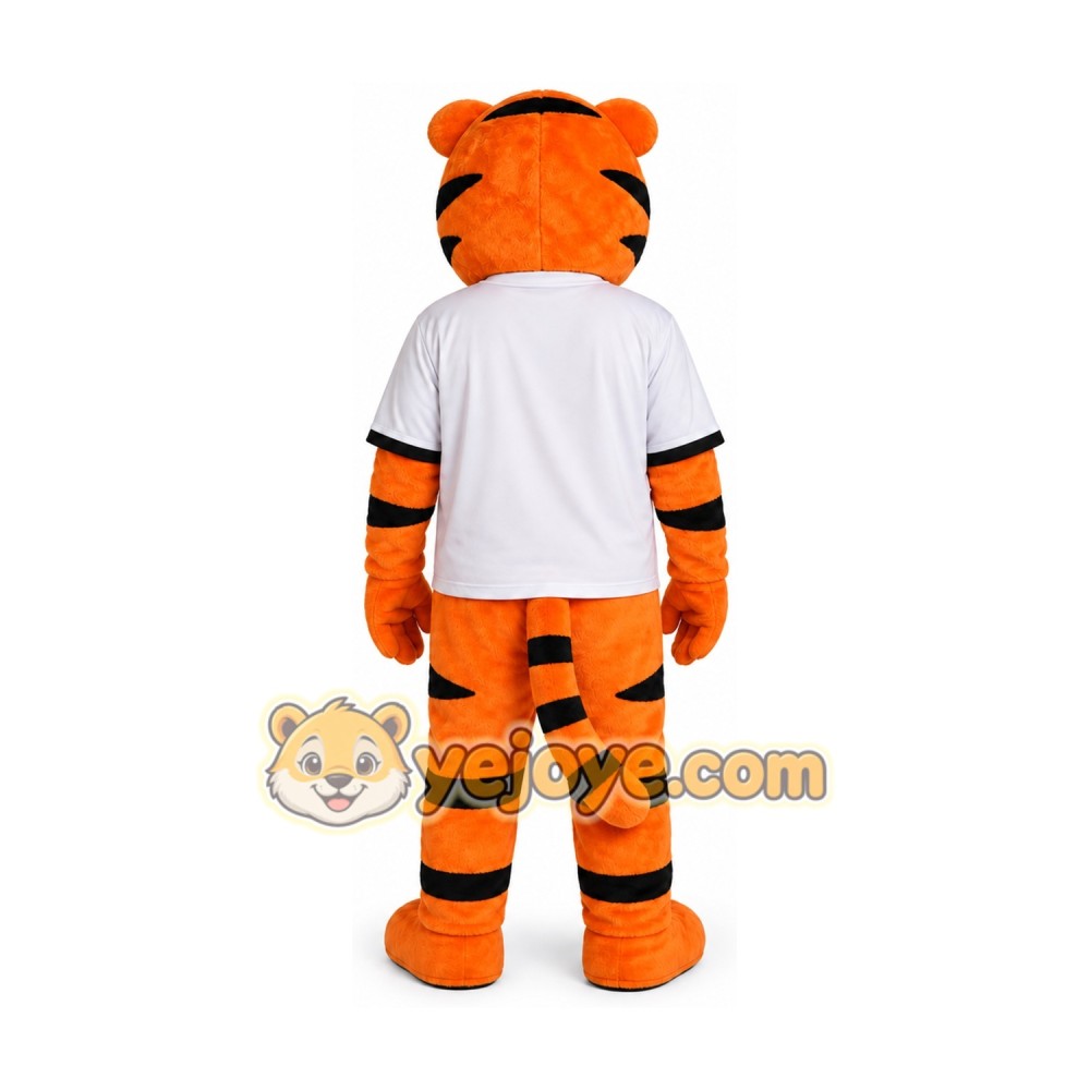 Tiger Sports Player Mascot Costume