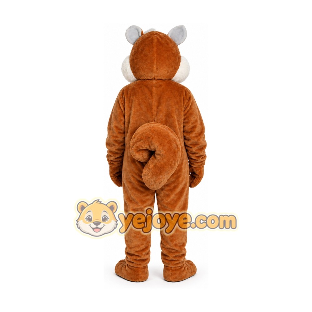 Brown Squirrel Mascot Costume Brown Squirrel Mascot Costume