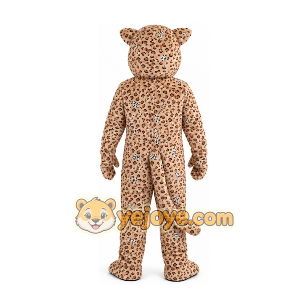 Spotted Leopard Mascot Costume Spotted Leopard Mascot Costume