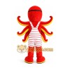 Red Octopus Mascot Costume Red Octopus Mascot Costume