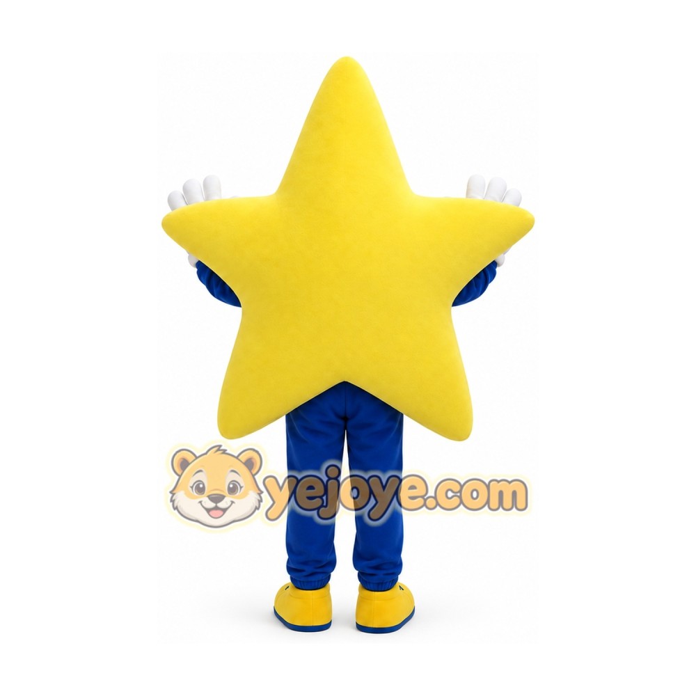 Star Mascot Costume Star Mascot Costume