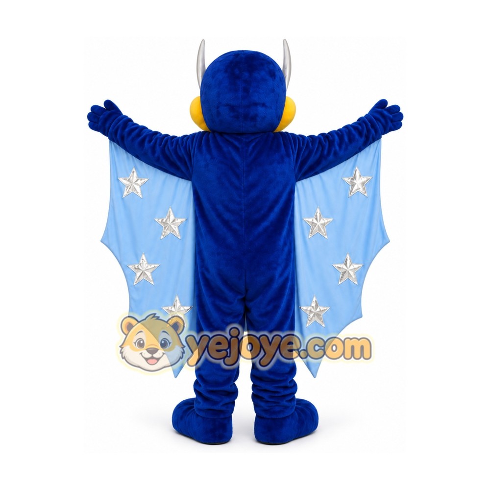 Blue Bird in Cape Mascot Costume Blue Bird in Cape Mascot Costume