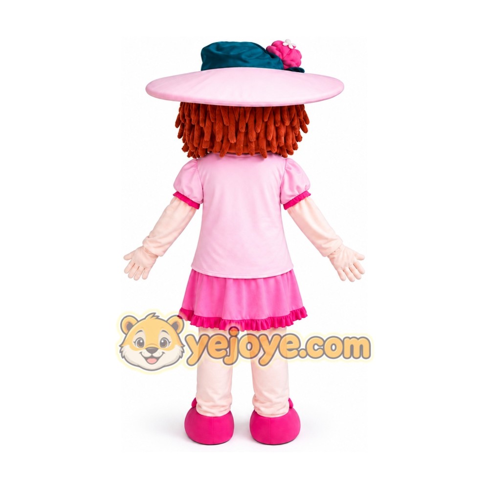 Strawberry Girl Mascot Costumes Strawberry Girl Mascot Costumes