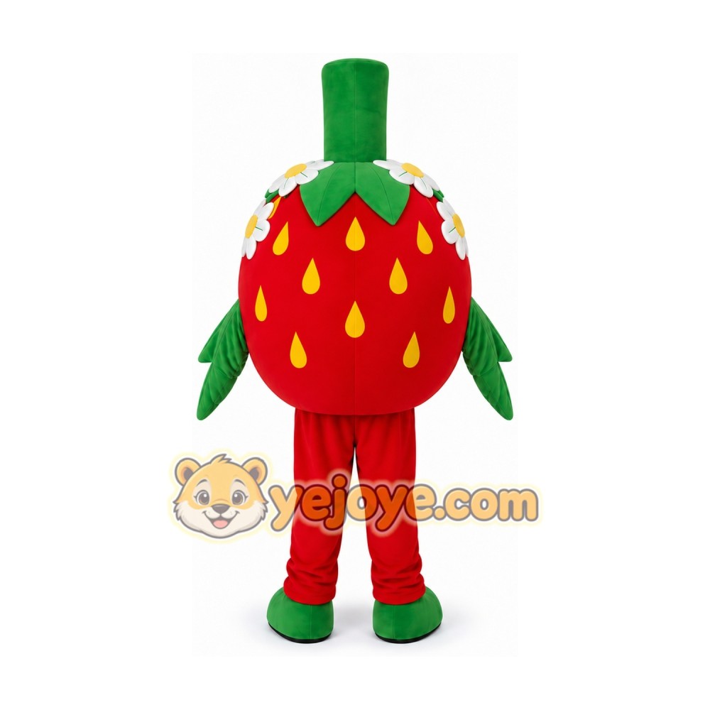 Strawberry Mascot Costume Adult Halloween Costume Strawberry Mascot Costume Adult Halloween Costume
