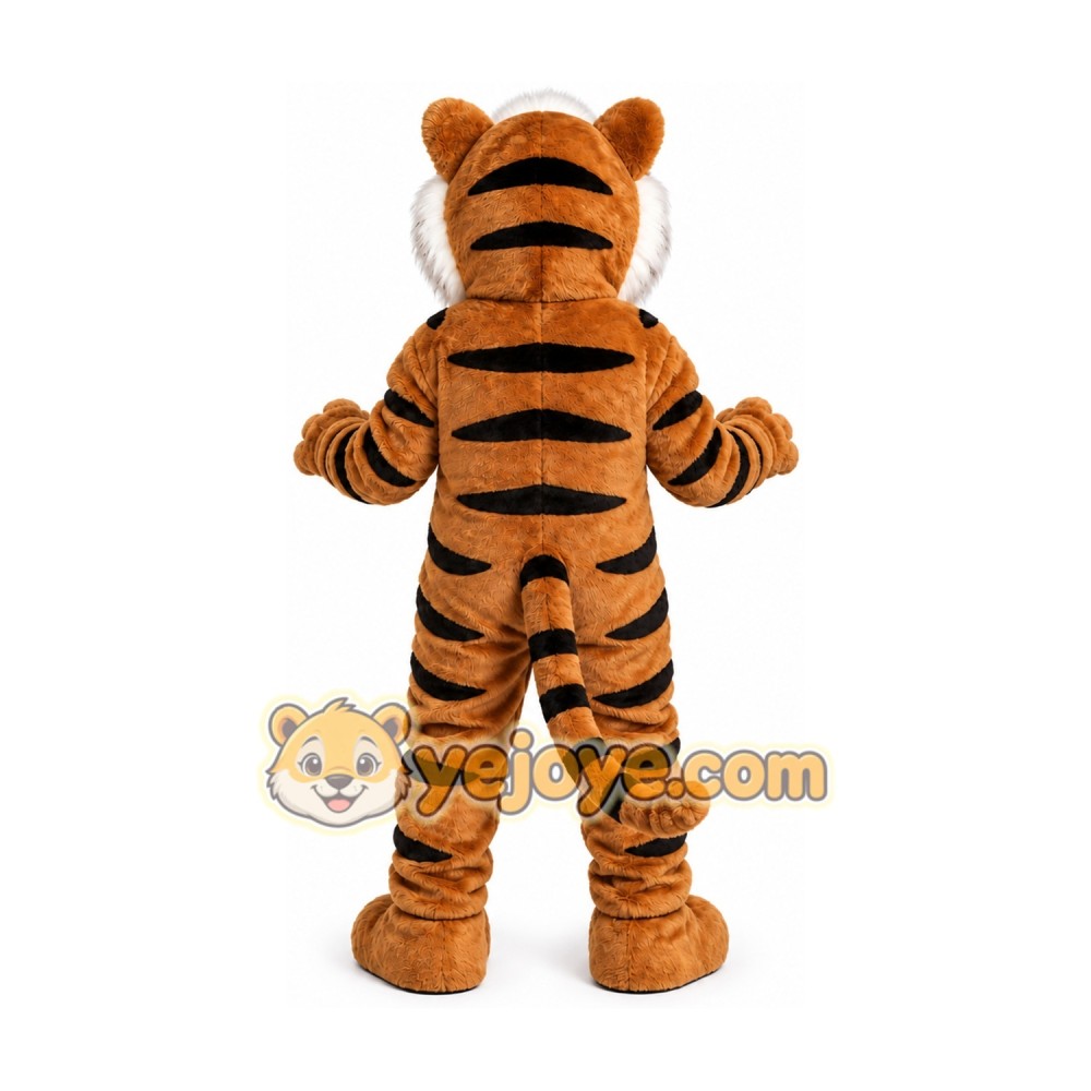 Striped Tiger Mascot Costumes Striped Tiger Mascot Costumes