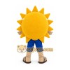 Yellow Sun Mascot Costume Yellow Sun Mascot Costume