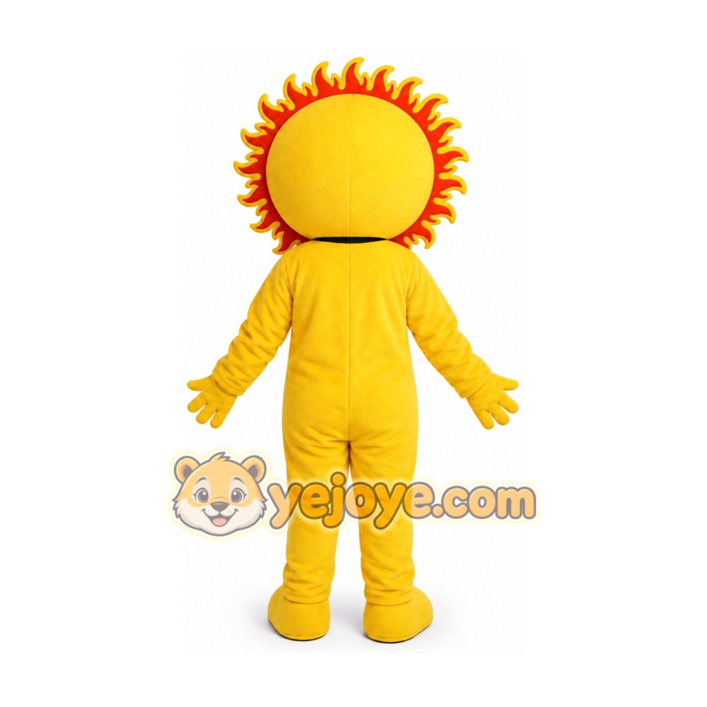 Sun Boy Mascot Costume Sunshine Cartoon Character Sun Boy Mascot Costume Sunshine Cartoon Character