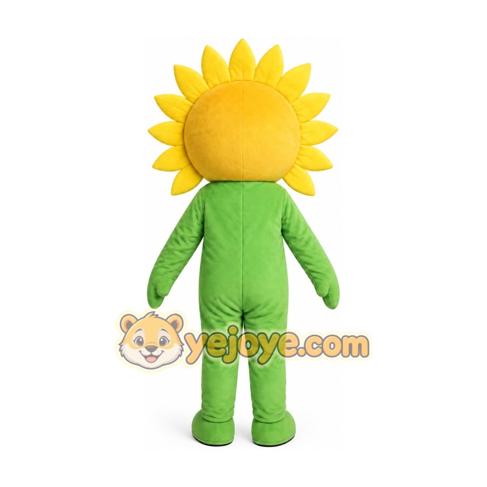 Sun Sunflower Mascot Costume Sun Sunflower Mascot Costume