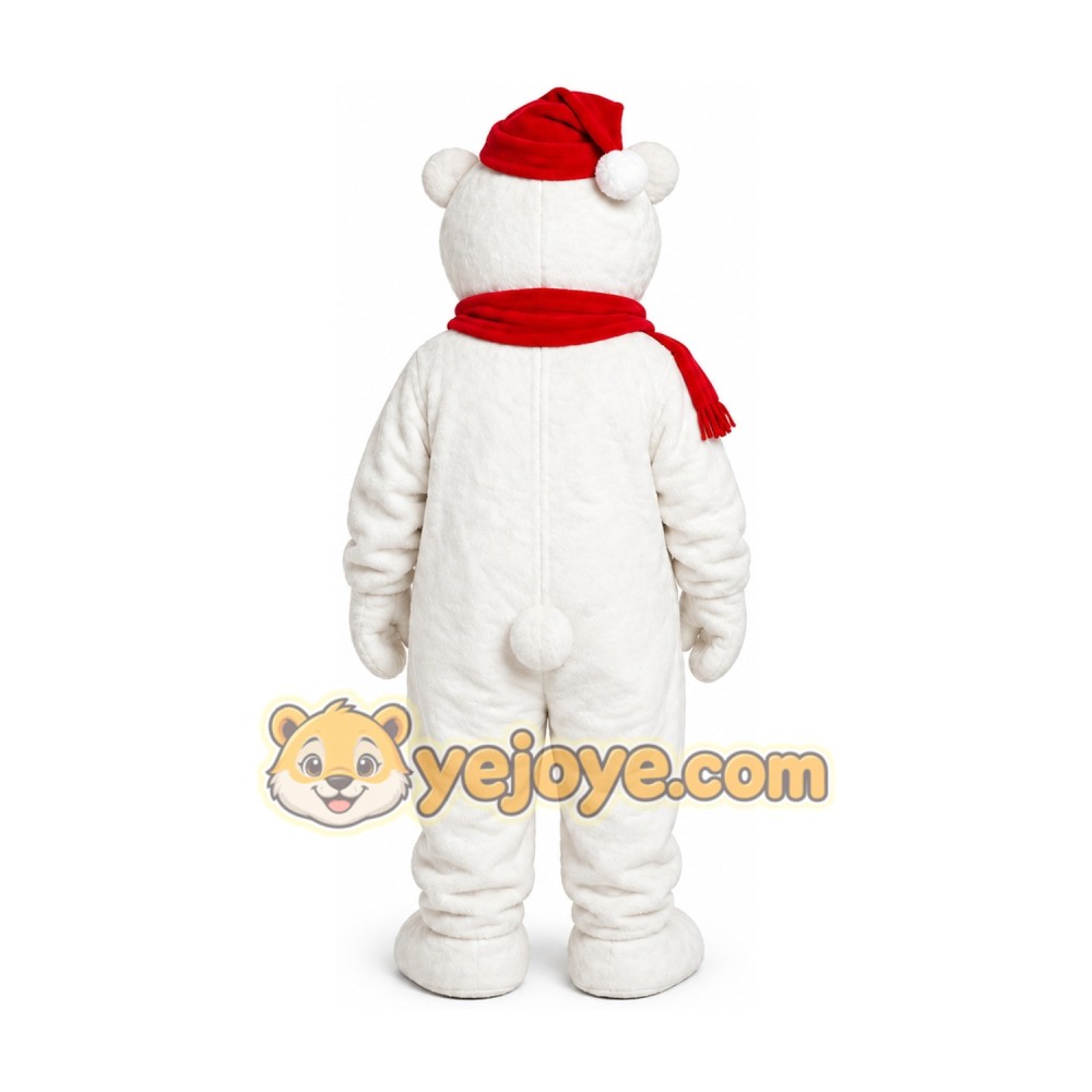 Teddy Bear Christmas Polar Bear Mascot Costumes