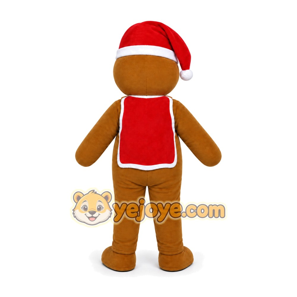 The Gingerbread Man Mascot Costume