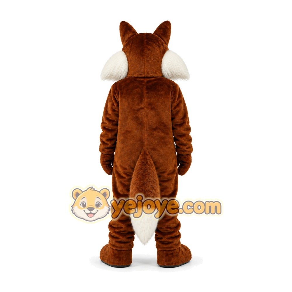 The Long Nose Fox Mascot Costume The Long Nose Fox Mascot Costume