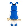 Blue Insect Mascot Costume Blue Insect Mascot Costume