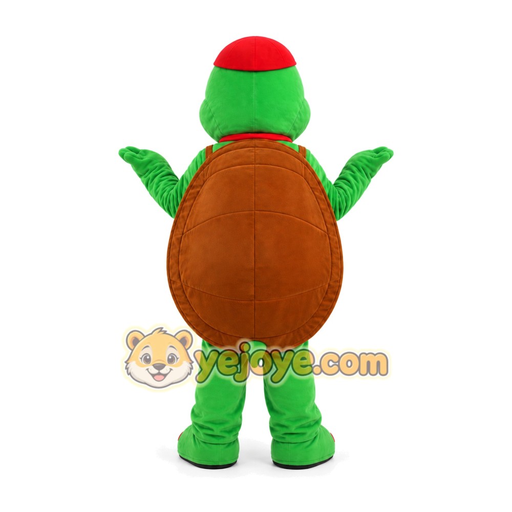 Green Turtle Mascot Costume Green Turtle Mascot Costume